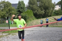 Pierwszy na mecie Tomasz Wróbel