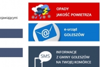 Baner e-urząd Goleszów znajdujący się na www.goleszow.pl