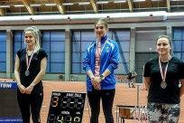 Justyna Zwias na trzecim stopniu podium