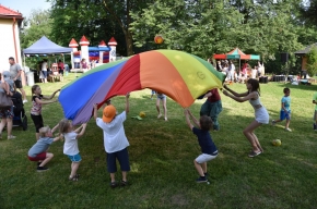 Piknik w przedszkolu w Dzięgielowie