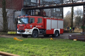 Pokazowa akcja ratownicza strażaków