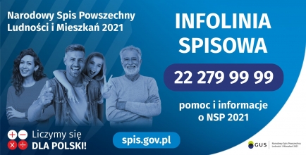 Tegoroczny Narodowy Spis Powszechny Ludności i Mieszkań odbędzie się w dniach od 1 kwietnia do 30 czerwca br.