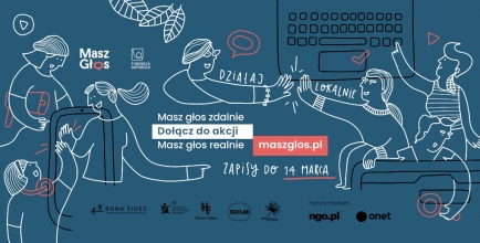 Akcja Masz Głos jest realizowana we współpracy z organizacjami partnerskimi.