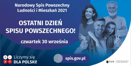 Dzisiaj ostatni dzień spisu powszechnego!