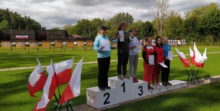 Anna Stanieczek na podium