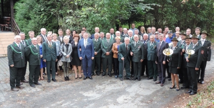 Uczestnicy jubileuszu 70-lecia KŁ Hubertus