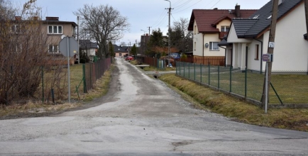 Wjazd na ul. Osiedlową, od ul. Ustrońskiej w Goleszowie Równi, fot. T. Lenkiewicz