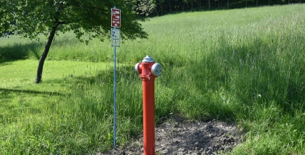 Nowy hydrant na ul. Stromej