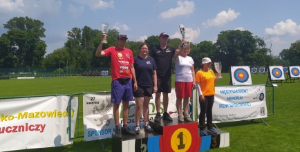 Anna Stanieczek i Przemysław Konecki na najwyższym stopniu podium, fot. Orlik