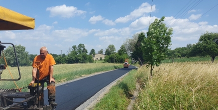 Remont ul. Ogrodowej w Kozakowicach