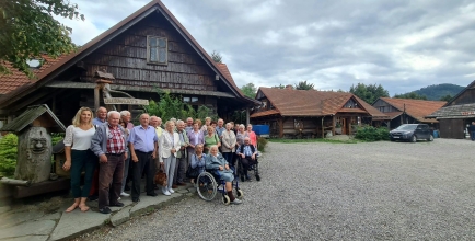 Wycieczka seniorów z Kozakowic, foto:A. Tomica