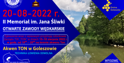 Plakat Memoriał im. Jana Śliwki