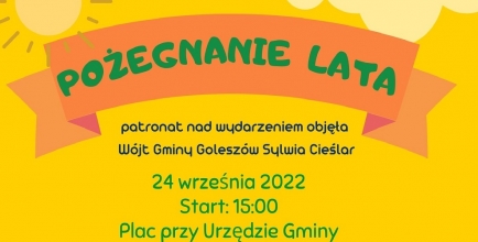 Pożegnanie lata - baner