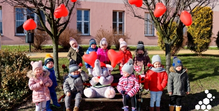 Ławeczka dla zakochanych w Goleszowie