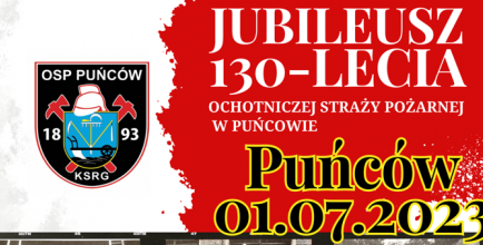 Jubileusz OSP Puńców