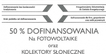 Baner fotowoltaika