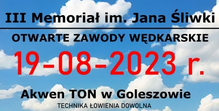 III Memoriał im. Jana Śliwki