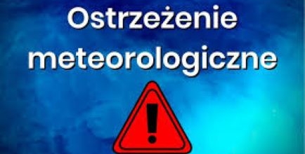 Ostrzeżenie meteorologiczne,źródło,www.pogodadlaslaska.pl