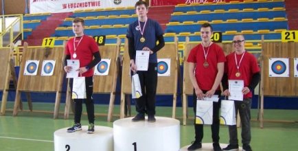 Przemysław Konecki na najwyższym stopniu podium, fot. z archiwum klubu