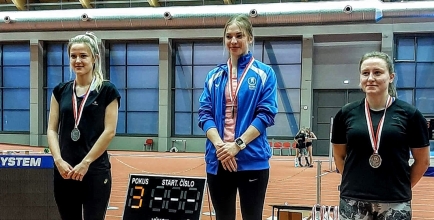 Justyna Zwias na trzecim stopniu podium