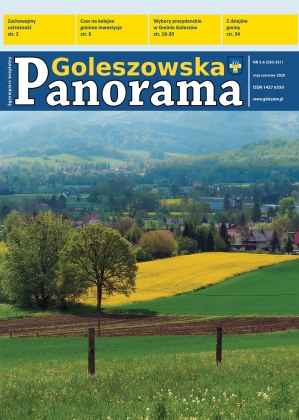 Okładka Panoramy Goleszowskiej maj-czerwiec 2020