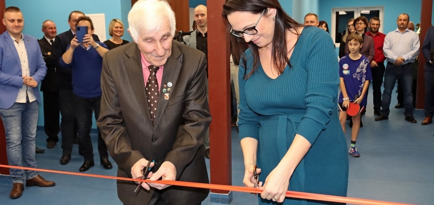 Otwarcie sali treningowej w Lesznej Górnej