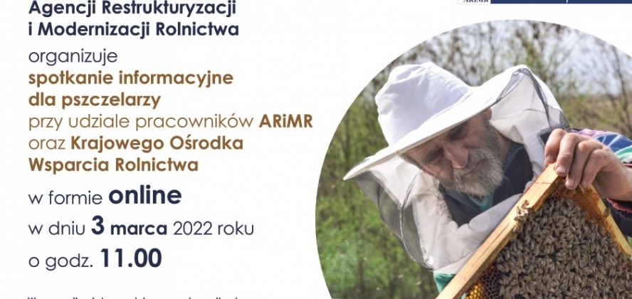 Spotkanie online dla pszczelarzy