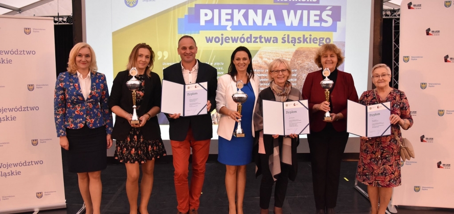 Uroczyste wręczenie nagród w konkursie „Piękna wieś województwa śląskiego”.