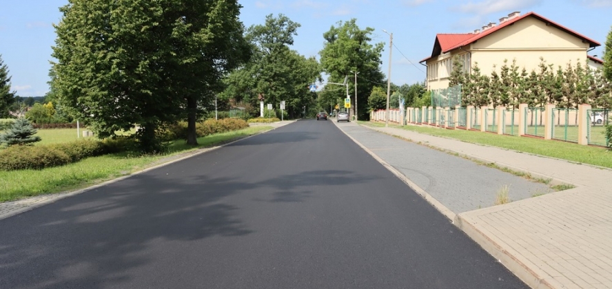 ul. Cieszyńska po remoncie