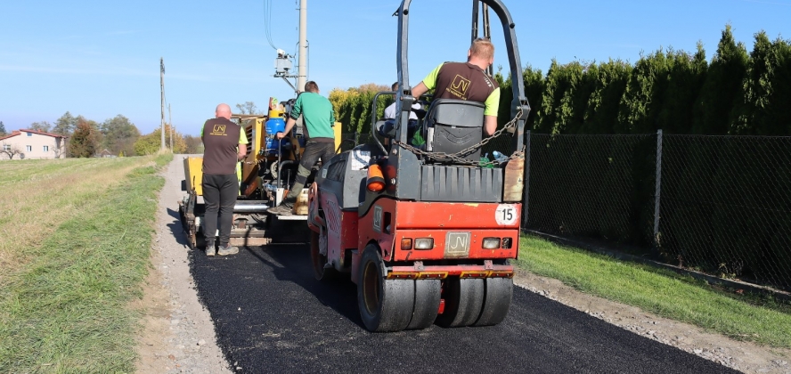 Remont ul. Rolniczej w Puńcowie