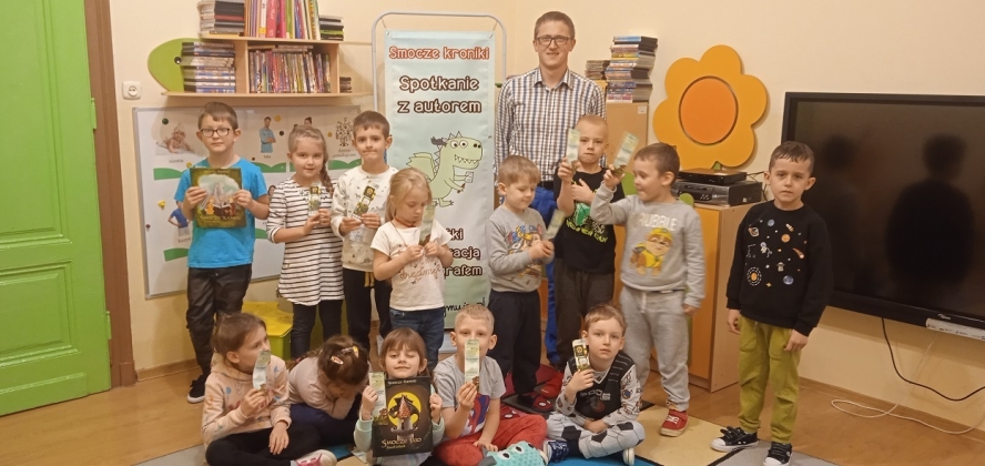 Spotkanie z poetą - PP w Goleszowie