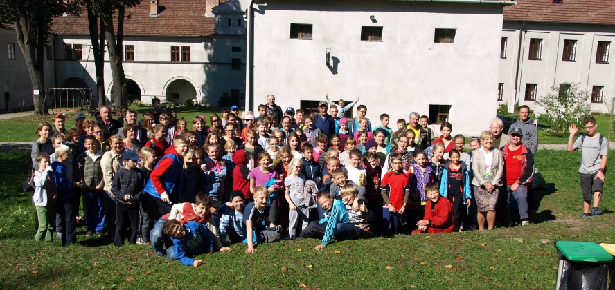 Grupowe zdjęcie uczestników akcji