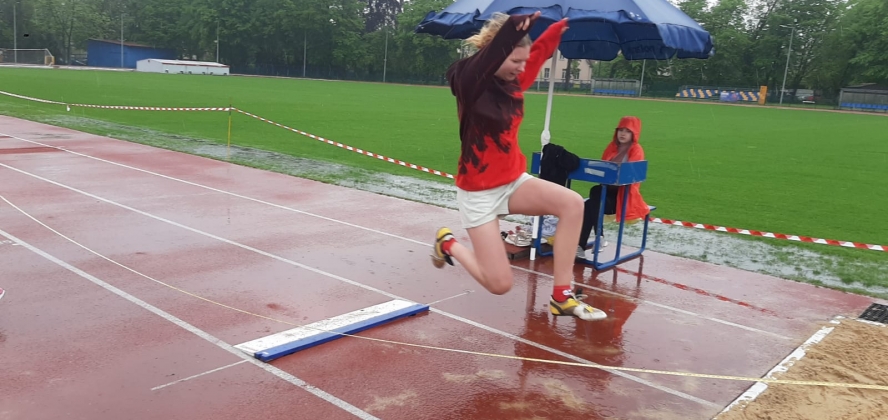Rywalizacja lekkoatletyczna, fot. SP Dzięgielów