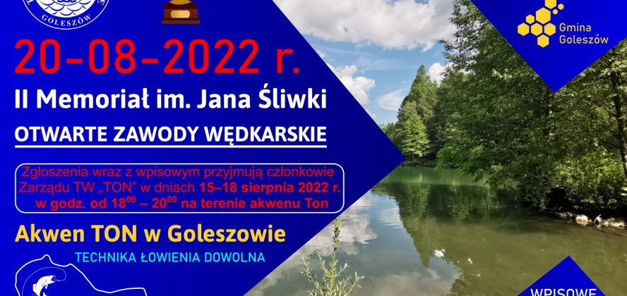 Plakat Memoriał im. Jana Śliwki