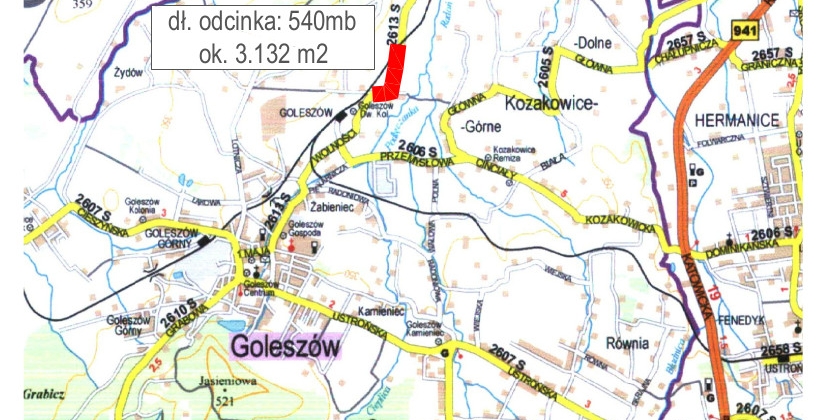 Remont drogi Goleszów-Międzyświeć