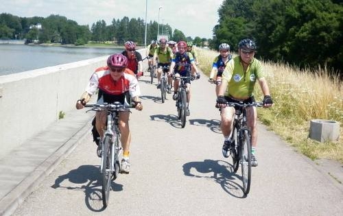 Rowerzyści WCK Góral na wycieczce, fot. z archiwum WKC