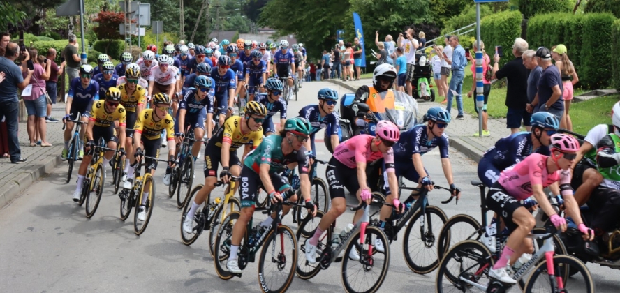 W etap Tour de Pologne w gminie Goleszów