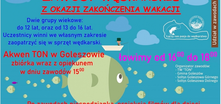 Zaproszenie na Zawody Dziecięco – Młodzieżowe na TON-ie