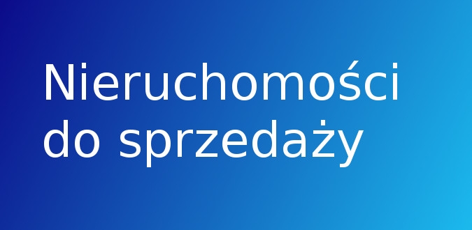 Baner nieruchomości