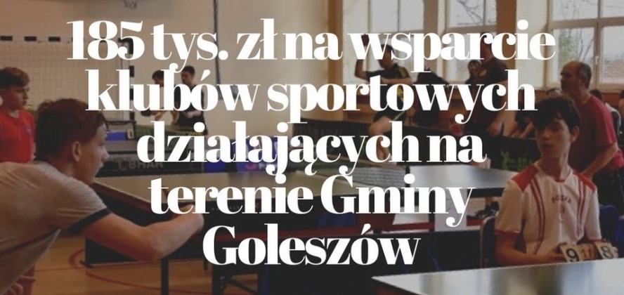 Dotacje na zadania sportowe