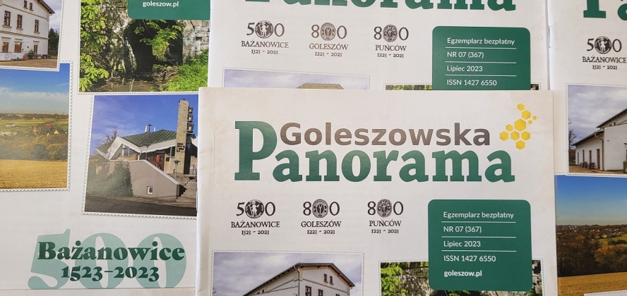 Lipcowy numer Panoramy Goleszowskiej