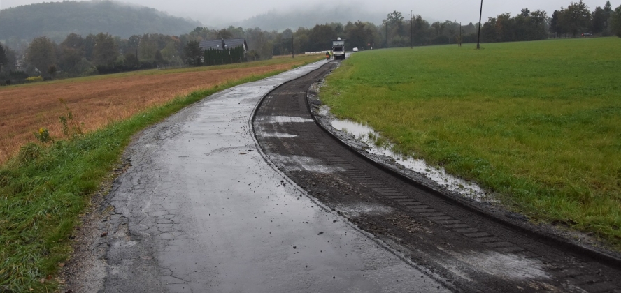 Remont ul. Rozdroże w Cisownicy